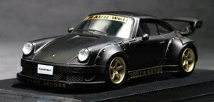 1/64 RWB 930 Black※Wheel：Gold【MC640003A-1】 MODELCOLLECT
