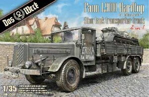 1/35 FAUN L900 トラック（ハードトップ）【USCDW35001】 ダス・ヴェルク