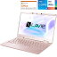 PC-N1255BAG NEC 12.5型モバイルノートパソコン LAVIE N1255/BAG - メタリックピンク （Core i5/ 8GB/ 256GB SSD）Microsoft Office Home ＆ Business 2019