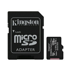 SDCS2/<strong>128GB</strong> Kingston（<strong>キングストン</strong>） <strong>microSD</strong>XCメモリカード <strong>128GB</strong> Class10 UHS-I U1 V10 A1 Canvas Select Plus