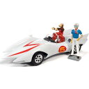 【再生産】1/18 スピード レーサー マッハ 5 スピード レーサー(三船 剛) & チムチム (三平) フィギュア付【AWSS124】 ミニカー Auto World