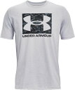 ショッピングモッズ 1361673-011-LG アンダーアーマー ショートスリーブ Tシャツ ABC カモ ボックスド ロゴ（モッズグレーライトヘザー/モッズグレーライトヘザー・サイズ：LG） UNDER ARMOUR　UA