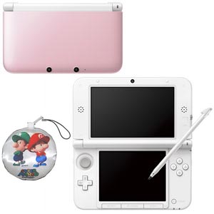 ニンテンドー3DS　LL本体　ピンク×ホワイト  任天堂 [SPR-S-PAAA]