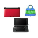 ニンテンドー3DS　LL本体　レッド×ブラック  任天堂 [SPR-S-RKAA]