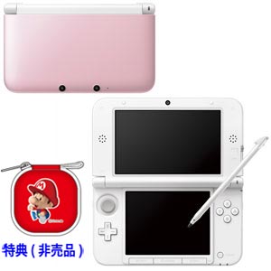 【お1人様1台限り】ニンテンドー3DS　LL本体　ピンク×ホワイト 【税込】 任天堂 [SPR-S-PAAA]【返品種別B】【RCP1209mara】