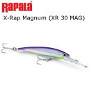 【納期1ヶ月】ラパラ(Rapala) X-Rap Magnum X-ラップ マグナム XR30MAG