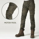 【uglyBROS】 MOTO PANTS MOTORPOOL Khaki(Cargo Pants) アグリブロス モトパンツ モータープール カーキ ライディングカーゴデニム アグリーブロス ライディングジーンズ バイク用 パンツ