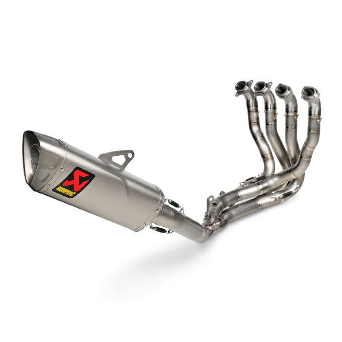 直送品 アクラポビッチ エボリューションライン チタン ホンダ CBR1000RR-R FIREBLADE/SP (24) AKRAPOVIC HONDA S-H10E4-APLT