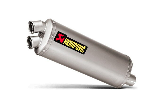 直送品 アクラポビッチ スリップオンライン チタン EC/ECE ホンダ CRF1000L AFRICA TWIN/DCT (16-19) AKRAPOVIC HONDA S-H10SO22-HWT