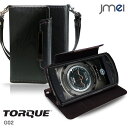 【TORQUE G02 ケース】レザー手帳ケース Dandy ブラック(柄)【トルク カバー スマホ カバー スマホカバー 手帳型 スマホケース au スマートフォン エーユー 革 手帳】