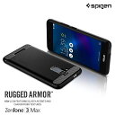 Zenfone3 Max ケース ZC520TL Spigen SGP Rugged Armor asus zenfone 3 max カバー 耐衝撃 tpu ゼンフォン3 max スマホカバー スマホケース ブランド シュピゲン 純正 スマホ カバー スマートフォン 米軍MIL規格取得 二重構造 スリム フィット