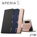 Xperia5 ケース 手帳 高品質 PUレザー SO-01...