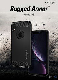 iPhone XR ケース iPhone Xs ケース シュピゲン iPhone Xs Max ケース <strong>耐衝撃</strong> Spigen 米軍MIL規格取得 シンプル ガラスフィルム 360°保護 Rugged Armor tpu 衝撃吸収 iphoneケース 落下防止 スマホケース iphonexs カバー iphone スマートフォン アイフォンxr 保護ケース