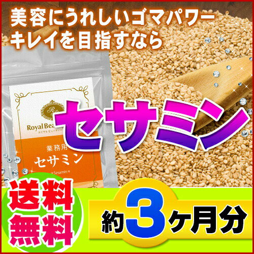 ゴマ・胡麻に含まれるセサミン配合サプリ【業務用　セサミン　180粒】（約3ヵ月分）[メール便対応商品]※キャンセル・変更・返品交換不可※代引別途送料レビューで10倍!胡麻 ゴマ ごま セサミン Sesame TV 健康サポート 健康 業務用 ダイエット ダイエットサプリ 食品 健康食品 サプリ サプリメント 送料無料