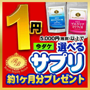 ◆選べるサプリプレゼント◆業務用（一ヶ月分）サプリが《1円》♪右に記載の≪注意事項≫を必ず…...:jnl:10437060