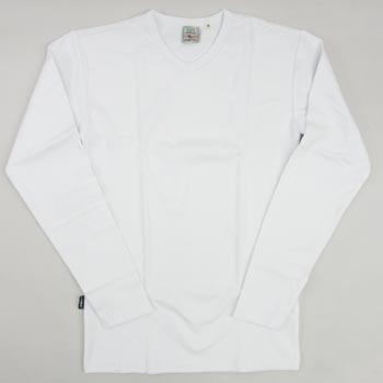 アヴィレックス 617394 V-NECK L/S SHIRTS Vネックロングスリーブシャツ