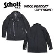 ショット 769 WOOL PEACOAT（ZIP FRONT) Pコートjoe_ピーコート) 【smtb-TD】【tohoku】