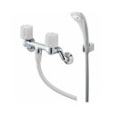 【送料無料】三栄水栓製作所/SANEIツーバルブシャワー混合栓SK110K-LH