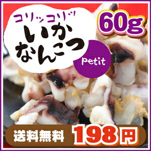 【メール便送料無料】【国産】いか軟骨petit60g