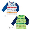 ミキハウス(MIKIHOUSE) MHトレイン☆プッチー長袖Tシャツ(100、110)