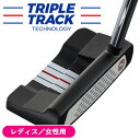 ★9/23~9/26 最大10,000円OFFクーポンあり★《今日だす》【レディス/女性用】オデッセイ トリプルトラック DOUBLE WIDE パター