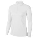 ナイキ NIKE ビクトリー ゴルフ 白色 ホワイト 【 VICTORY GOLF NIKE DRY UV 1 2 ZIP TOP WHITE 】 スポーツ アウトドア ゴルフ レディース シャツ ポロシャツ