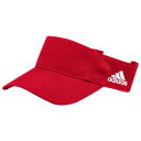 アディダス ADIDAS アディダス チーム パワー 赤 レッド 【 TEAM POWER RED ADIDAS ADJUSTABLE VISOR 】 バッグ キャップ 帽子 メンズキャップ 帽子