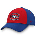 FANATICS モントリオール カナディアンズ ディフェンダー 赤 レッド 【 RED FANATICS BRANDED BLUE MONTREAL CANADIENS ICONIC DEFENDER FLEX HAT CND 】 バッグ キャップ 帽子 メンズキャップ 帽子