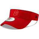 ニューエラ NEW ERA 赤 レッド コヨーテズ 【 RED NEW ERA SOUTH DAKOTA COYOTES FLASH VISOR USD 】 バッグ キャップ 帽子 メンズキャップ 帽子