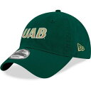 ニューエラ NEW ERA 緑 グリーン 【 GREEN NEW ERA UAB BLAZERS HUSTLE 9TWENTY ADJUSTABLE HAT 】 バッグ キャップ 帽子 メンズキャップ 帽子