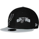 ニューエラ NEW ERA エラ スパーズ スナップバック バッグ 黒色 ブラック ニューエラ サンアントニオ 【 SNAPBACK BLACK GRAY Y2K DOUBLE WHAMMY 9FIFTY ADJUSTABLE HAT SPR 】 バッグ キャップ 帽子 メンズ