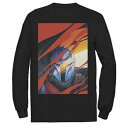LICENSED CHARACTER キャラクター Tシャツ 黒色 ブラック スターウォーズ 【 LICENSED CHARACTER THE MANDALORIAN PAINTED POSTER TEE BLACK 】 メンズファッション トップス Tシャツ カットソー