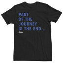 MARVEL グラフィック Tシャツ 黒 ブラック 【 BLACK MARVEL AVENGERS ENDGAME MOVIE QUOTE GRAPHIC TEE 】 メンズファッション トップス Tシャツ カットソー