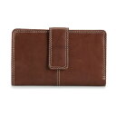 ILI レザー 【 ILI LEATHER FRENCH PURSE TOFFEE 】 バッグ 財布 ケース