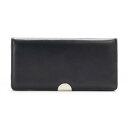 レザー スリム 財布 黒色 ブラック 【 SLIM SONOMA GOODS FOR LIFE LAMBSKIN LEATHER RFIDBLOCKING CLUTCH WALLET BLACK 】