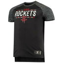 ファナティクス FANATICS 灰色 グレー グレイ ヒューストン ロケッツ シューティング ラグラン Tシャツ 黒色 ブラック 【大きめ】 【 GRAY SHOOTING FANATICS BRANDED NOCHES RAGLAN TSHIRT RKT BLACK 】 メン