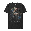 Tシャツ 黒 ブラック 【 BLACK AVENGERS INFINITY WAR THOR TEE 】 メンズファッション トップス Tシャツ カットソー