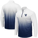 コロシアム COLOSSEUM 紺色 ネイビー ヴィラノーバ ワイルドキャッツ マジック チーム ロゴ ジャケット 【 TEAM COLOSSEUM NAVY MAGIC LOGO QUARTERZIP JACKET VIL 】 メンズファッション コート ジャケット