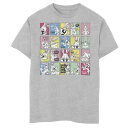 【★スーパーSALE★12/11深夜2時迄】キャラクター Tシャツ ヘザー 【 HEATHER LICENSED CHARACTER LOONEY TUNES BUGS BUNNY PANEL COLLAGE TEE ATHLETIC 】