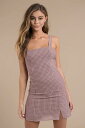 トビ TOBI ドレス 【 TOBI ZANA PLAID SHIFT DRESS MULTI 】 レディースファッション ドレス