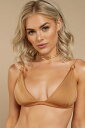 【3店舗買い回りで最大P10倍! 1/20-1/31迄】TOBI 【 FARAH BIKINI TOP CARAMEL 】 レディースファッション 水着 送料無料