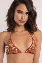 TOBI 【 LOLA BIKINI TOP RED 】 レディースファッション 水着 送料無料