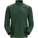 フリース フォレスト メンズ 【 SIMMS RIVERSHED QUARTERZIP FLEECE FOREST 】