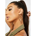 【スーパーセール商品 12/4-12/11】ANA ACCESSORIES 【 GLAMOROUS BLOODLINE SNAKE EARRINGS GOLD 】 ジュエリー アクセサリー レディースジュエリー 送料無料