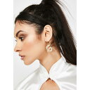 【スーパーセール商品 12/4-12/11】ANA ACCESSORIES ドラゴン 【 TAMED BEASTS DRAGON EARRINGS GOLD 】 ジュエリー アクセサリー レディースジュエリー 送料無料