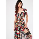 CURRENT MOOD 【 WILDFLOWER ABOUT YOU MIDI DRESS MULTI 】 レディースファッション ドレス 送料無料