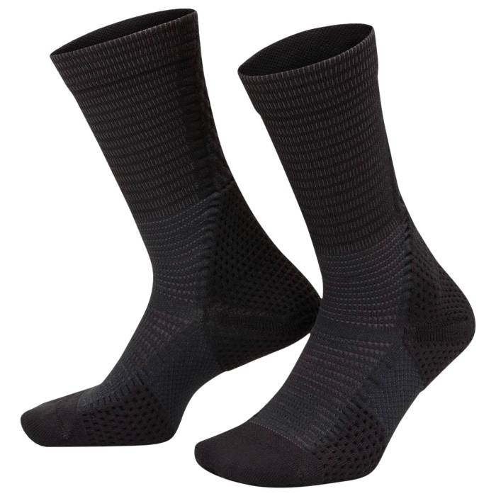 ナイキ Nike 【 Unicorn Cushion Crew Socks Men's Black/Black 】 クルー ソックス・靴下 インナー 下着 ナイトウェア メンズ 靴下 レッグウェア 靴下 メンズ 黒色 ブラック
