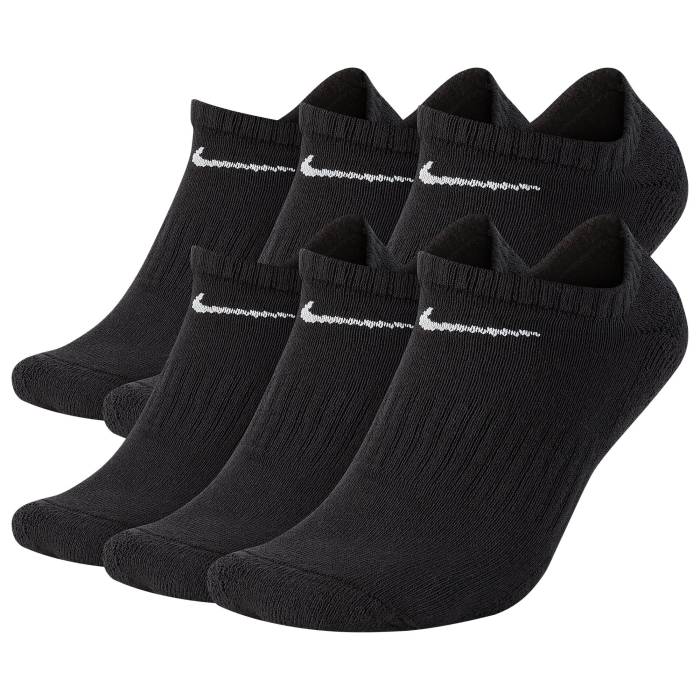 ナイキ Nike 【 Everyday Cush Ns 6Pr Men's Black/White 】 インナー 下着 ナイトウェア メンズ 靴下 レッグウェア 靴下 メンズ 黒色 ブラック 白色 ホワイト