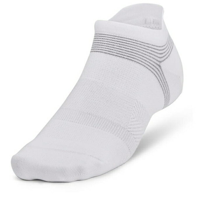 アンダーアーマー Under Armour 【 Ad Run Lite 3Pk Ns Men White/Blk/Rflct 】 ラン ライト インナー 下着 ナイトウェア メンズ 靴下 レッグウェア 靴下 メンズ 白色 ホワイト