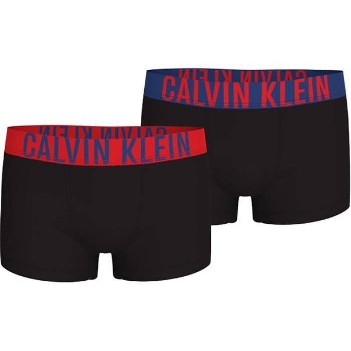 カルバンクライン Calvin Klein 【 2 Pack Trunks Junior Kids Black 0Sa 】 キッズ ベビー マタニティ キッズファッション インナー 下着 ボクサーパンツ ジュニア キッズ 黒色 ブラック